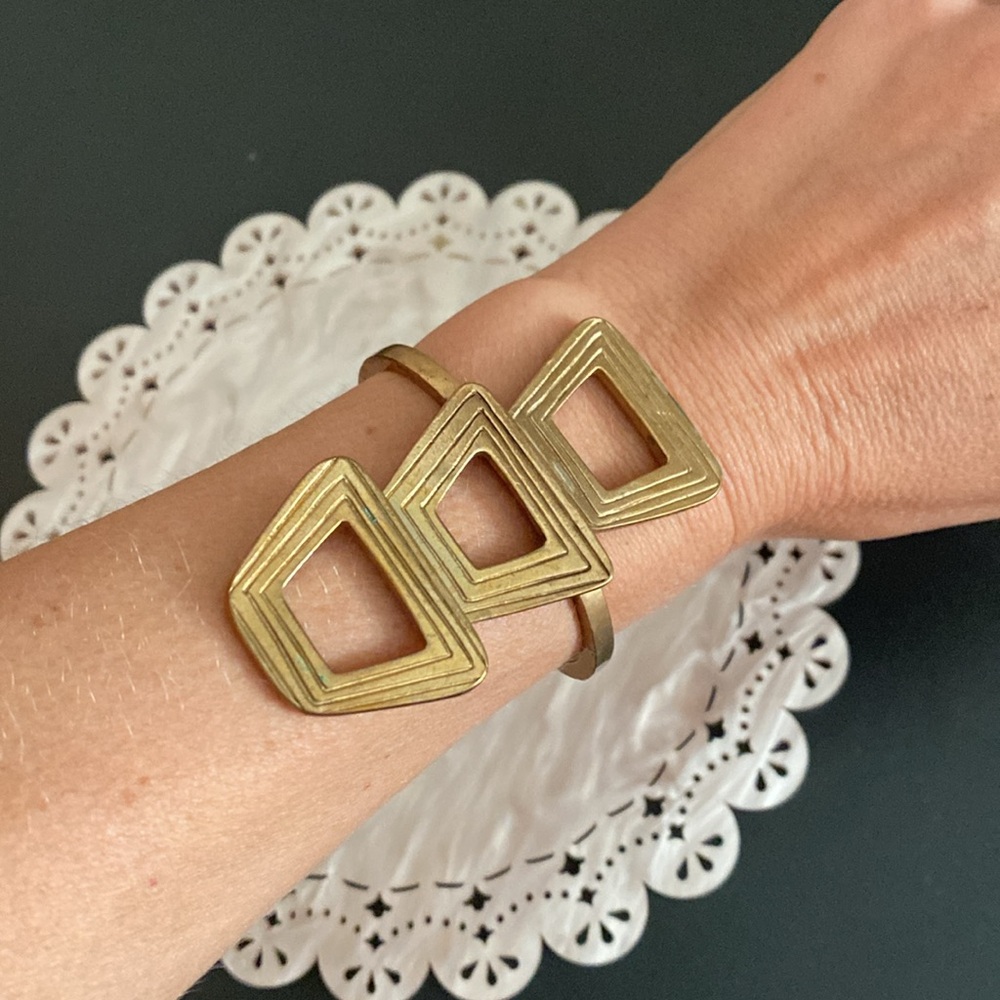 Geo Shape Cuff - Picture 2 of 6